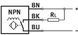 Индуктивный датчик SIEF-M30NB-NS-K-L, M30, NPN, NO, 20 мм, кабель 538322 фото 2