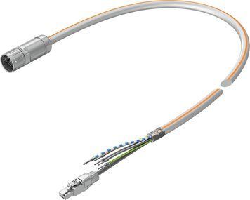 Кабель двигуна NEBM-M23G15-EH-7.5-Q9N-R3LEG14, 7,5 м, для EMMT-AS 5251383 фото