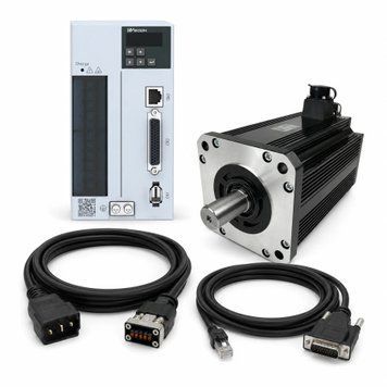Сервокомплект WECON VD2/WD180M (Puls +DIR), 380 В, 5,5 кВт, оптичний багатообертовий енкодер VD2040TA1GWD180M55015TD2FA3M фото