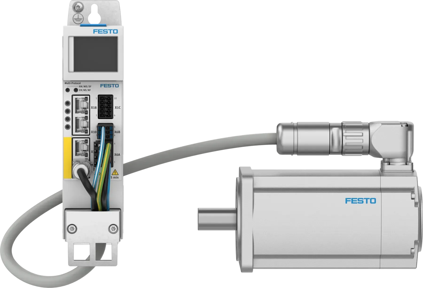 Сервокомплект Festo CMMT та EMMT