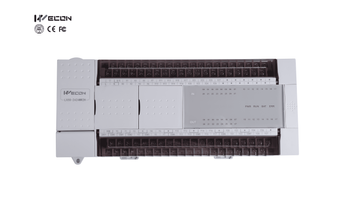 Програмований логічний контролер WECON LX5S-2424MT4H-AN серії LX5S з конфігурацією 24 входів / 24 виходів. LX5S-2424MT4H-AN фото