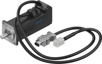 Серводвигатель EMMB-AS-40-01-S30S, фланец 40, многооборотный энкодер, без тормоза 8097163 фото