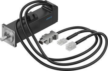 Серводвигатель EMMB-AS-40-01-S30MB, фланец 40, многооборотный энкодер, с тормозом 8097168 фото