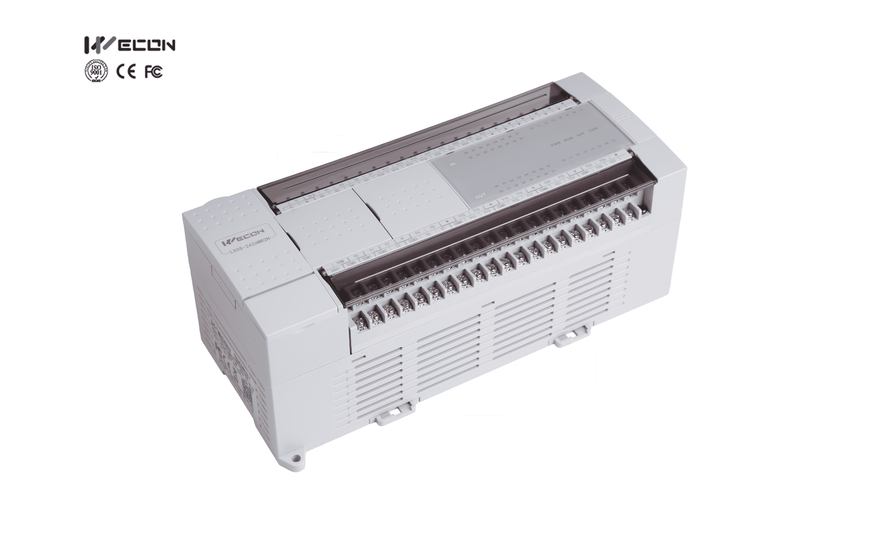 Программируемый логический контроллер WECON LX5S-3624MT4H-A серии LX5S с конфигурацией 36 входов / 24 выходов. LX5S-3624MT4H-A фото
