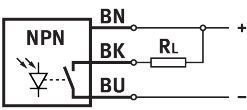 Оптичний датчик з пригніченням фону SOEG-RTH-M18-NS-K-2L, M18, NPN, NO, кабель 537705 фото