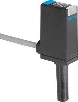 Датчик вакууму SPAE-V1R-S6-PNLK-2.5K, -1&hellip;0 бар, QS-6, PNP/NPN 8001441 фото