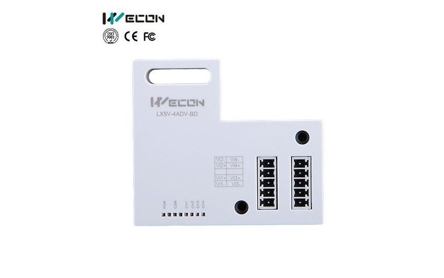 WECON LX5V-4ADI-BD для розширення систем ПЛК серії LX5V: 4-канальний аналоговий вхід. LX5V-4ADI-BD фото