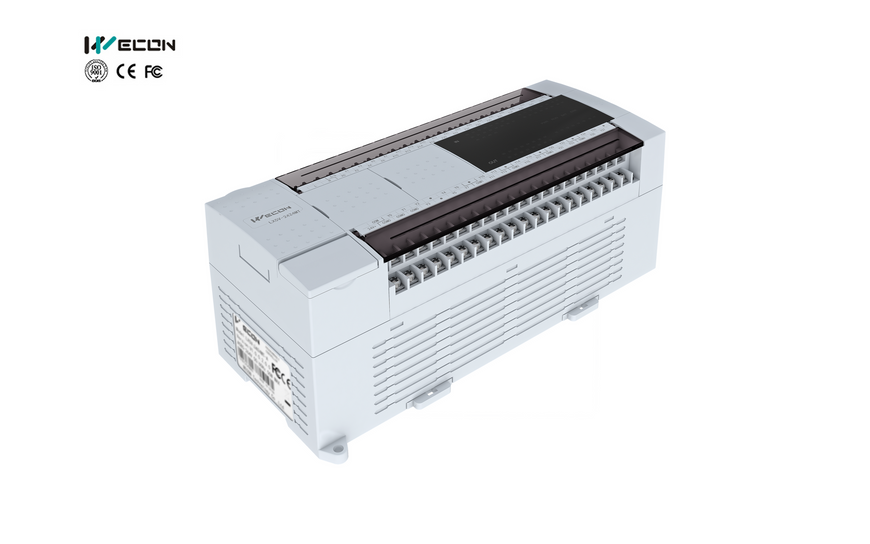 Программируемый логический контроллер WECON LX5V-3624MT-A серии LX5V с конфигурацией 36 входов / 24 выходов. LX5V-3624MT-A фото